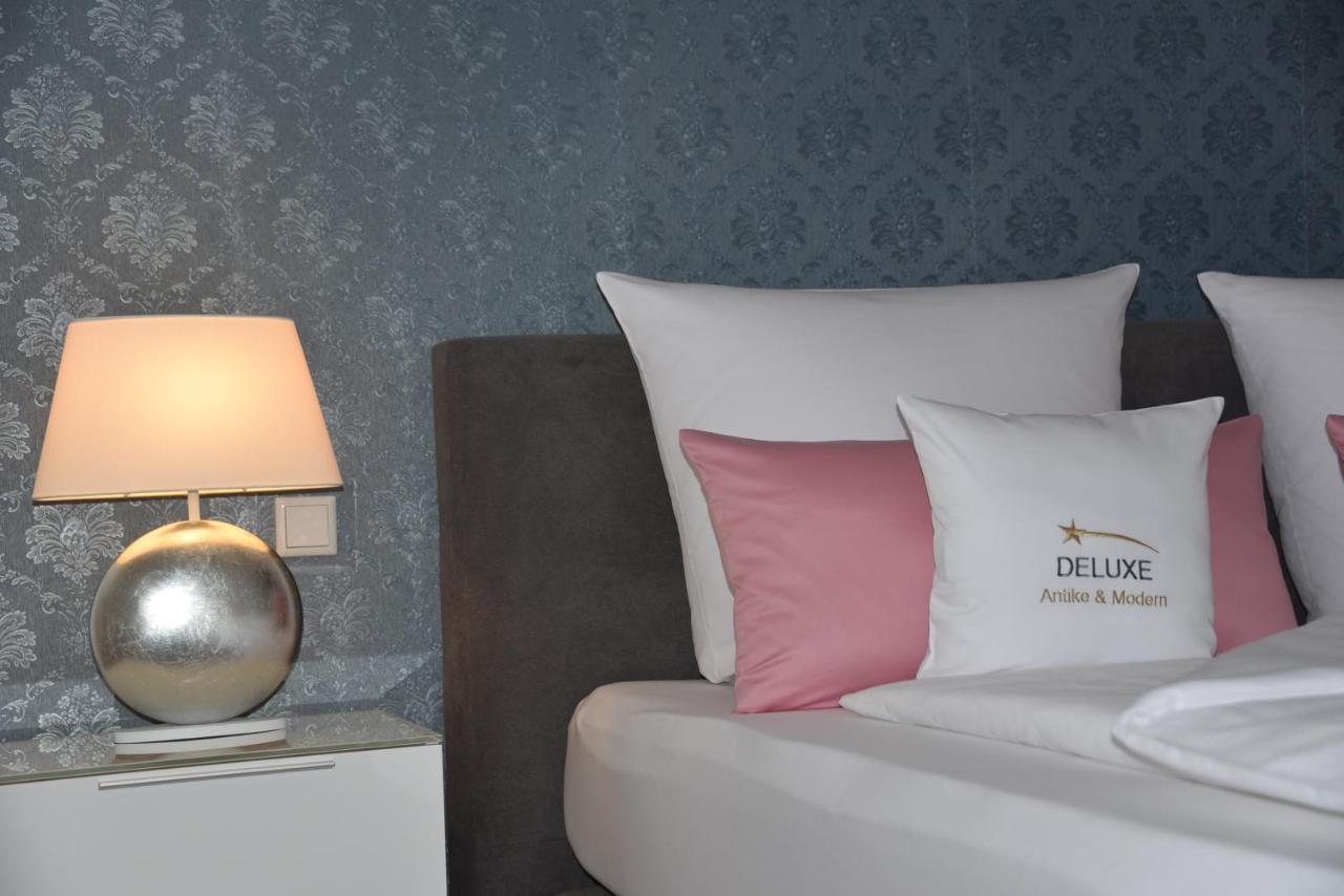 Antike & Modern Deluxe 2 Mit Terrasse Leilighet Leipheim Eksteriør bilde